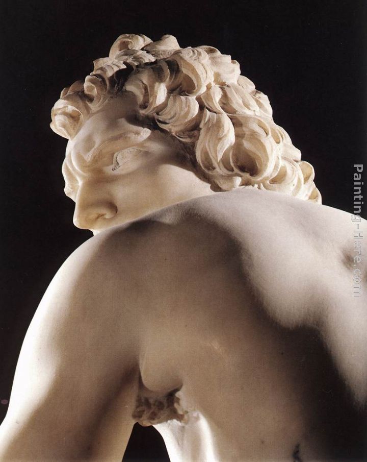 David [detail 1] painting - Gian Lorenzo Bernini David [detail 1] art painting